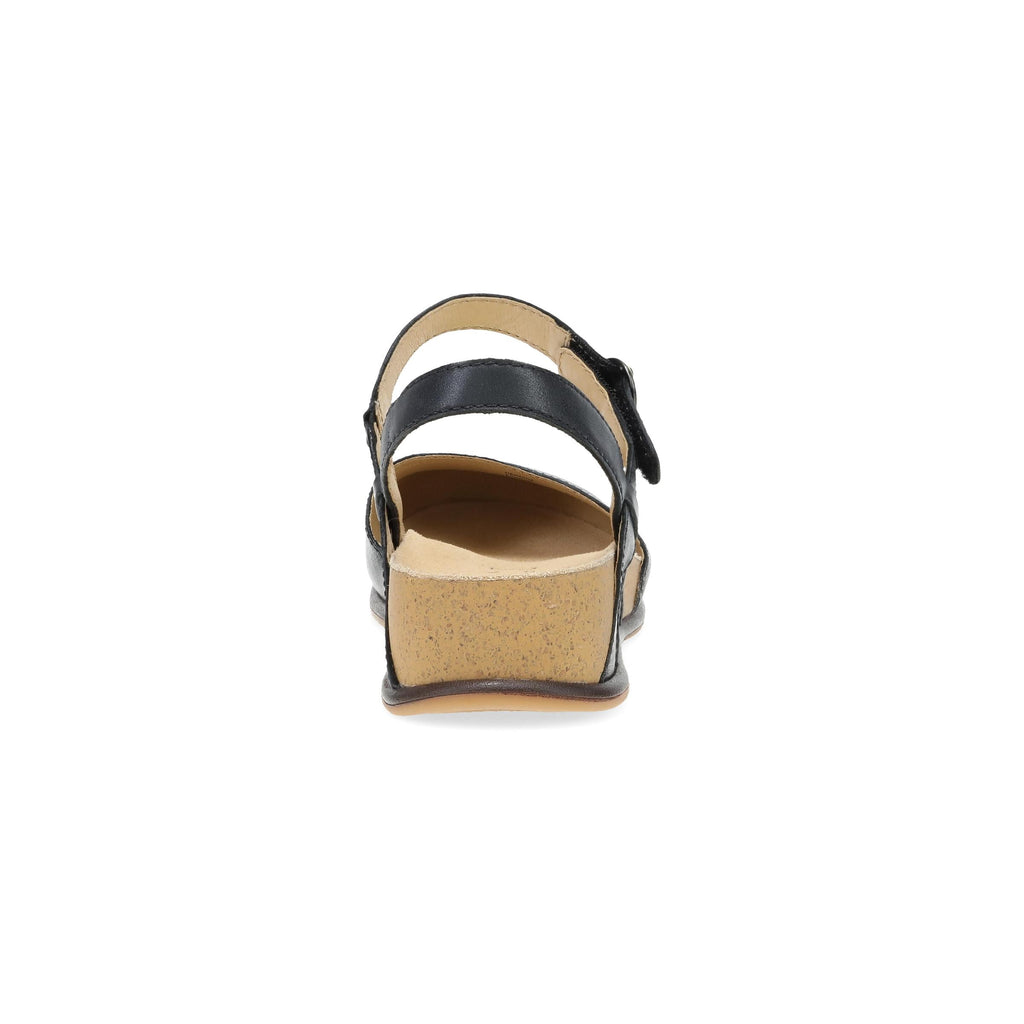 Dansko Christine Black Burnished Nappa