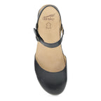 Dansko Christine Black Burnished Nappa