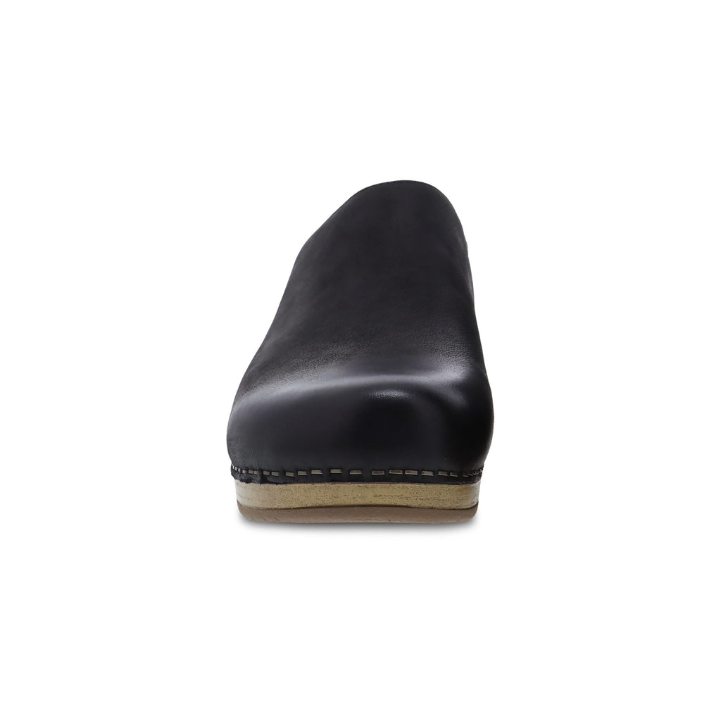Dansko Brenda Black Burnished Suede