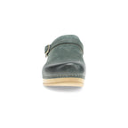 Dansko Berry Green Burnished Leather