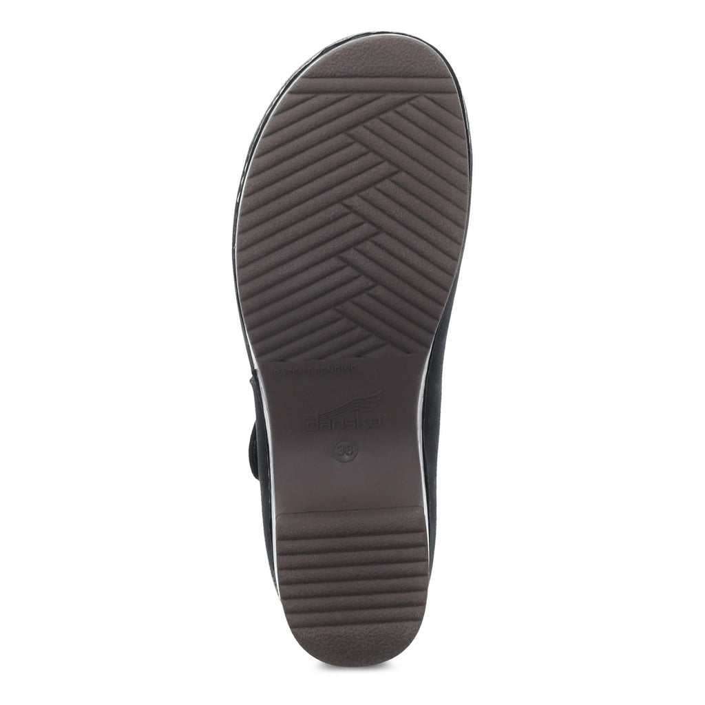 Dansko Beatrice Black Burnished Nubuck