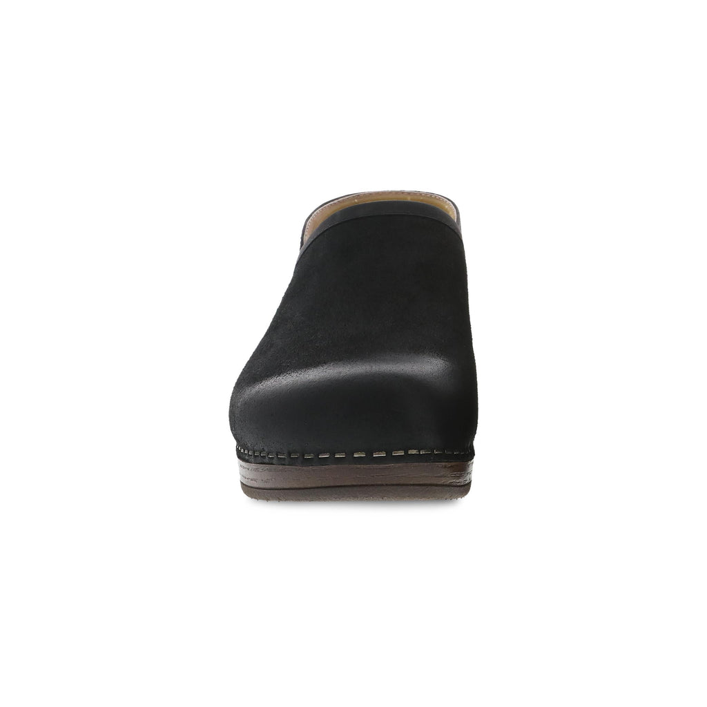Dansko Brenna Black Burnished Suede