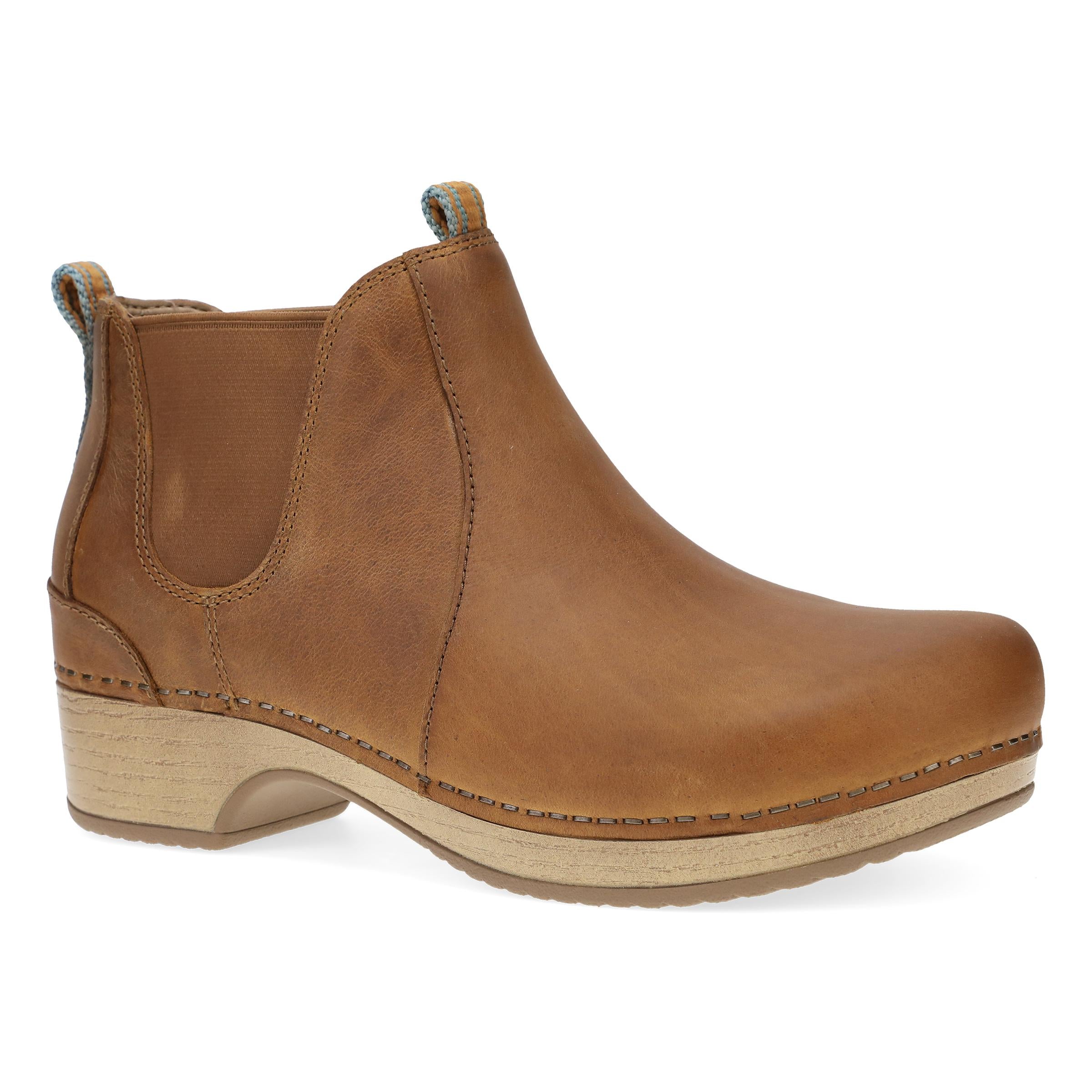 Dansko Becka Tan Oiled Pull Up