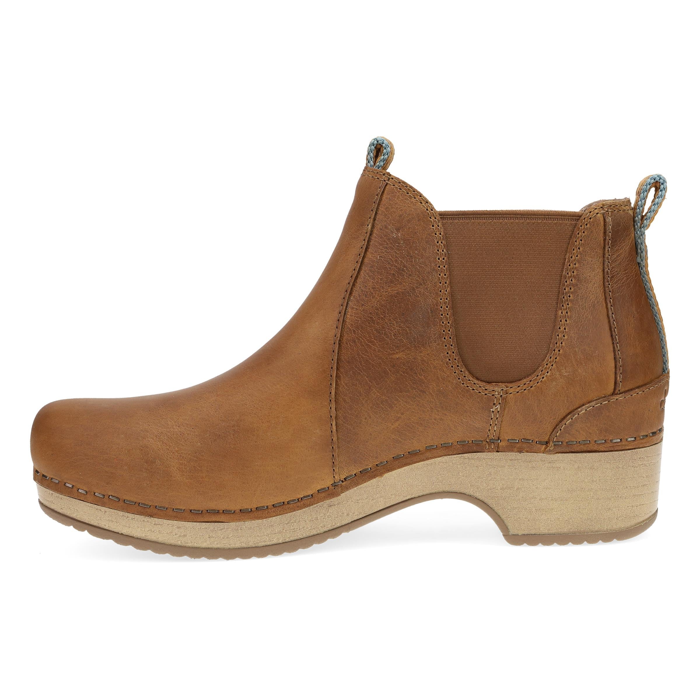 Dansko Becka Tan Oiled Pull Up