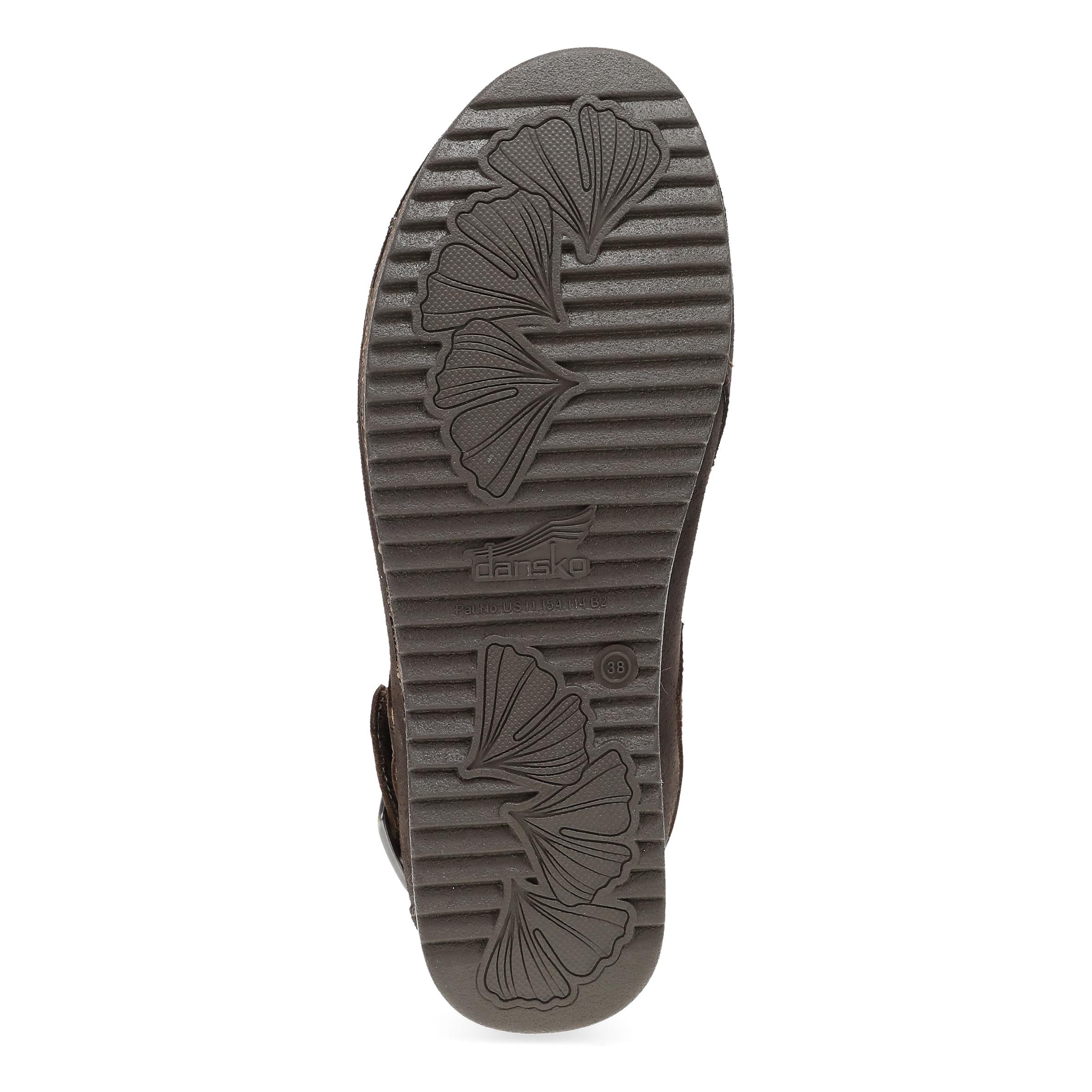  Merrin Chocolate Burnished Suede