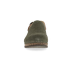 Dansko Merrin Olive Embossed Suede
