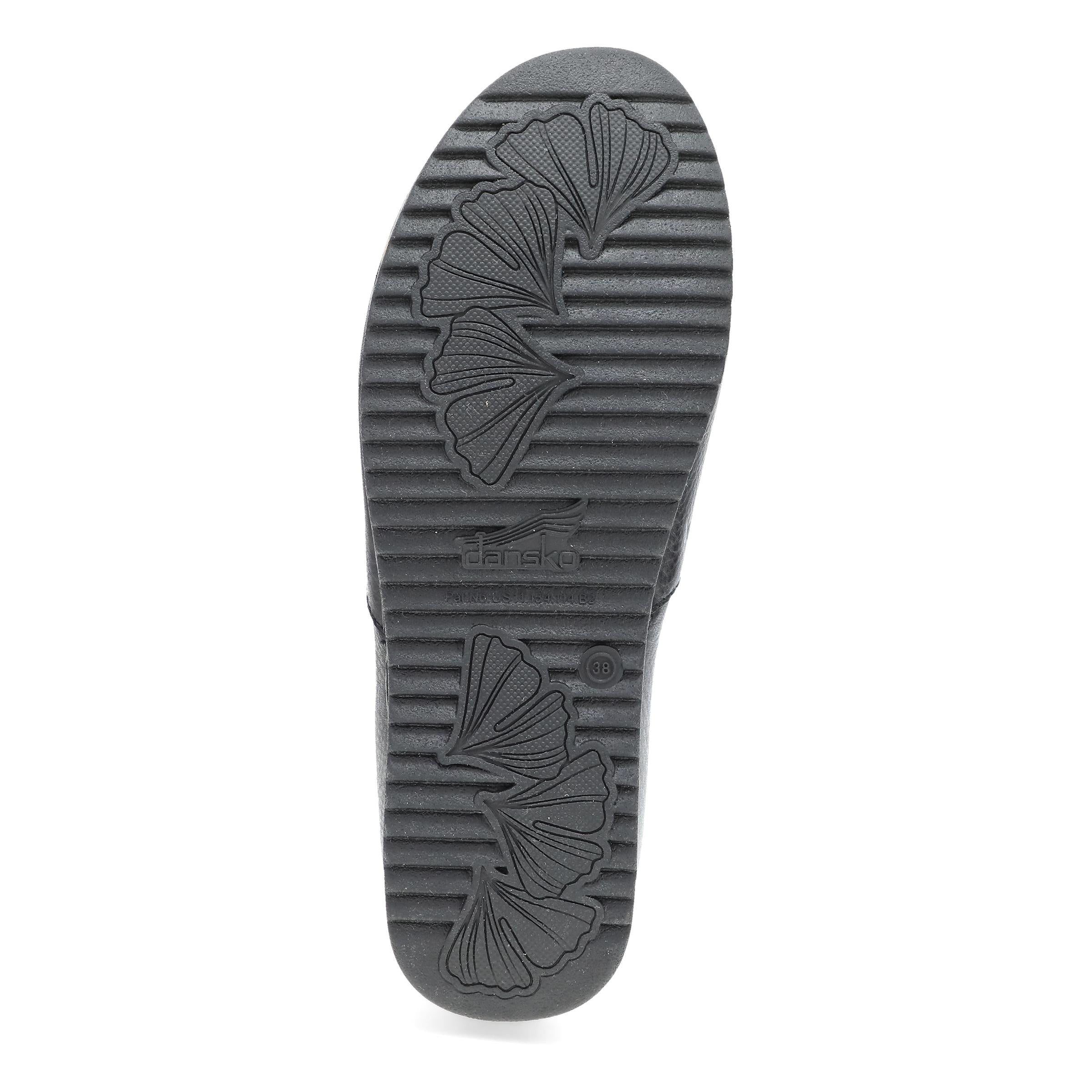 Dansko Meara Black Waxy Milled