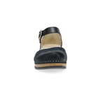 Dansko Mae Black Burnished Suede