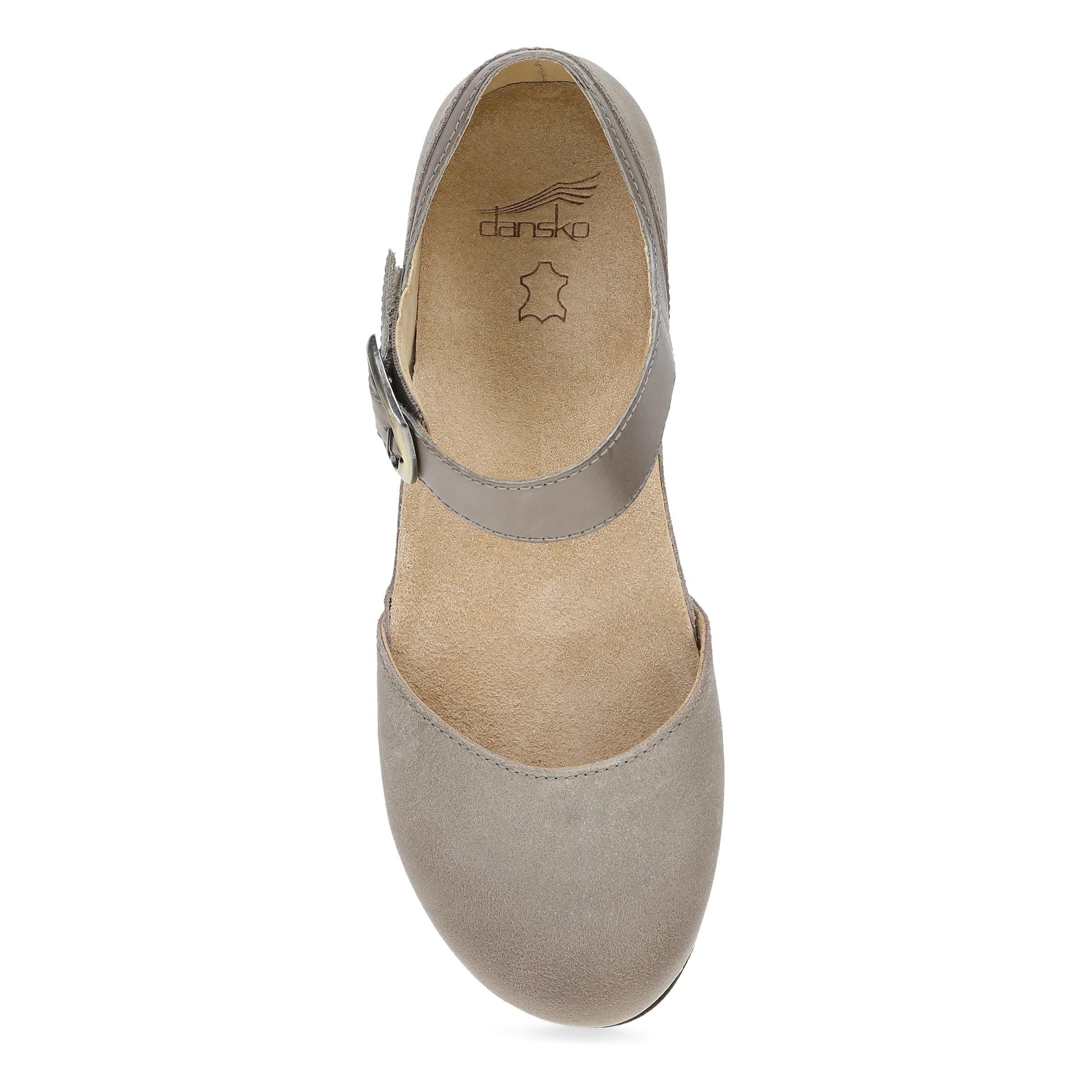 Dansko Mae Taupe Suede