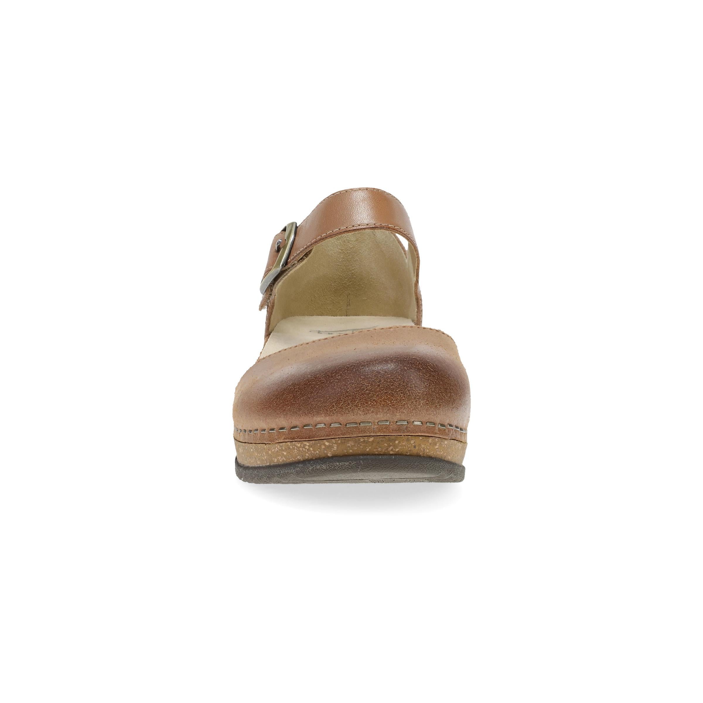 Dansko Mae Tan Burnished Suede