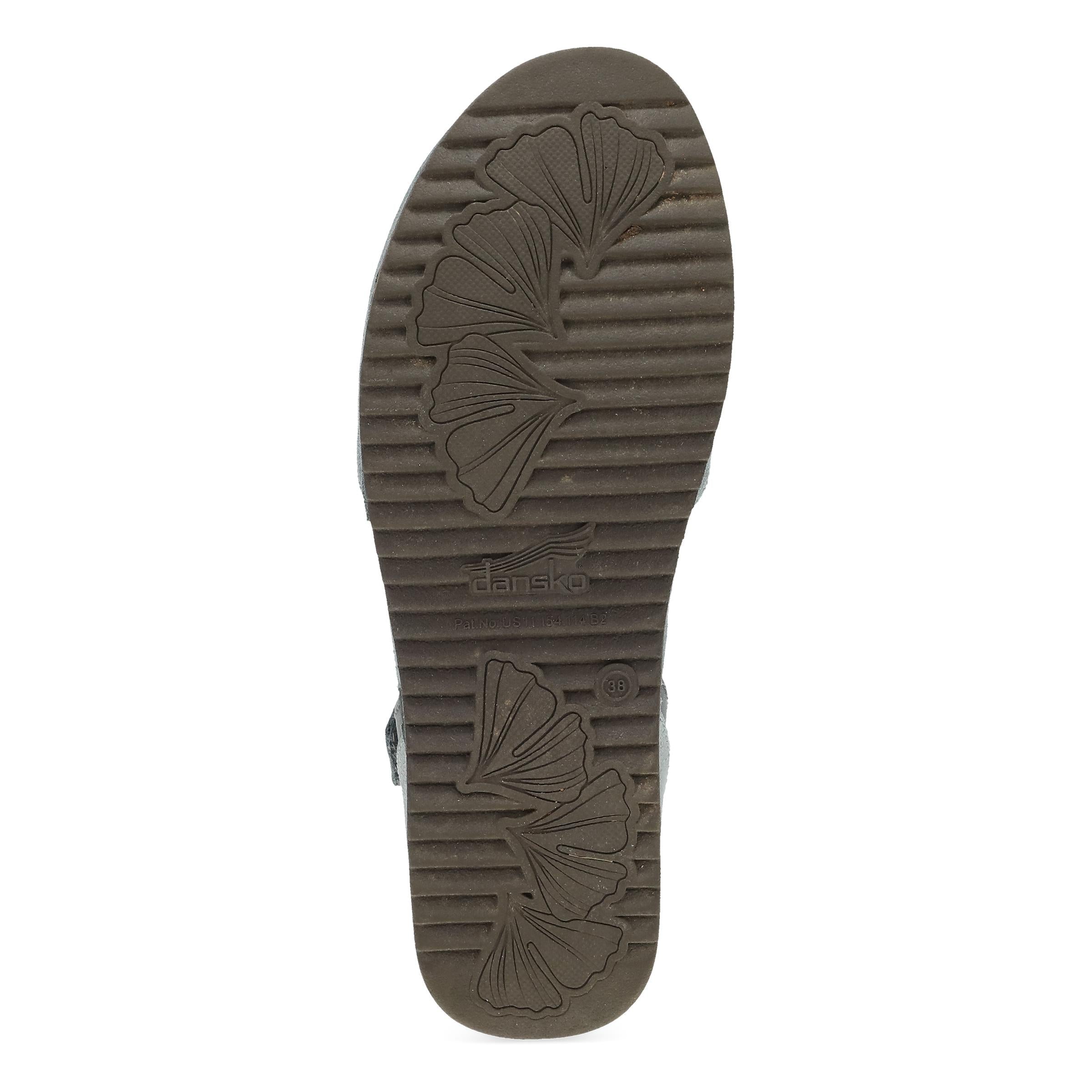 Dansko Mae Denim Burnished Suede
