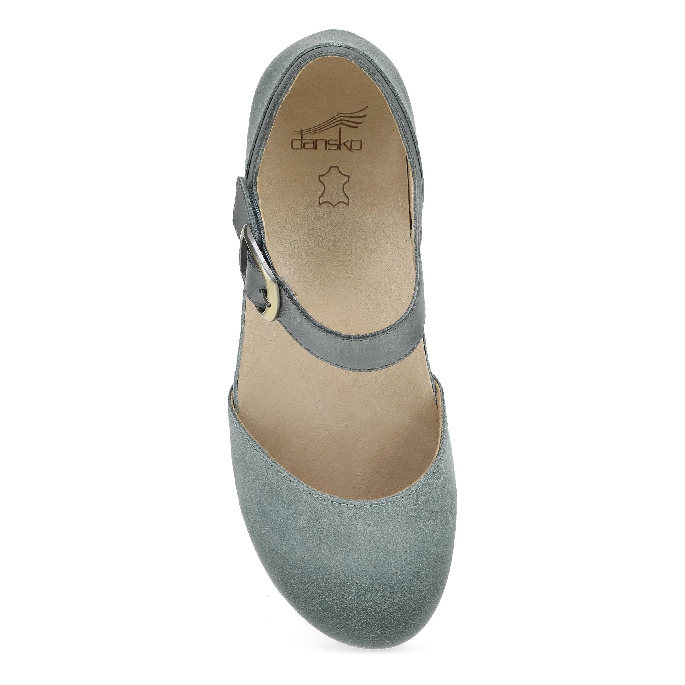 Dansko Mae Denim Burnished Suede