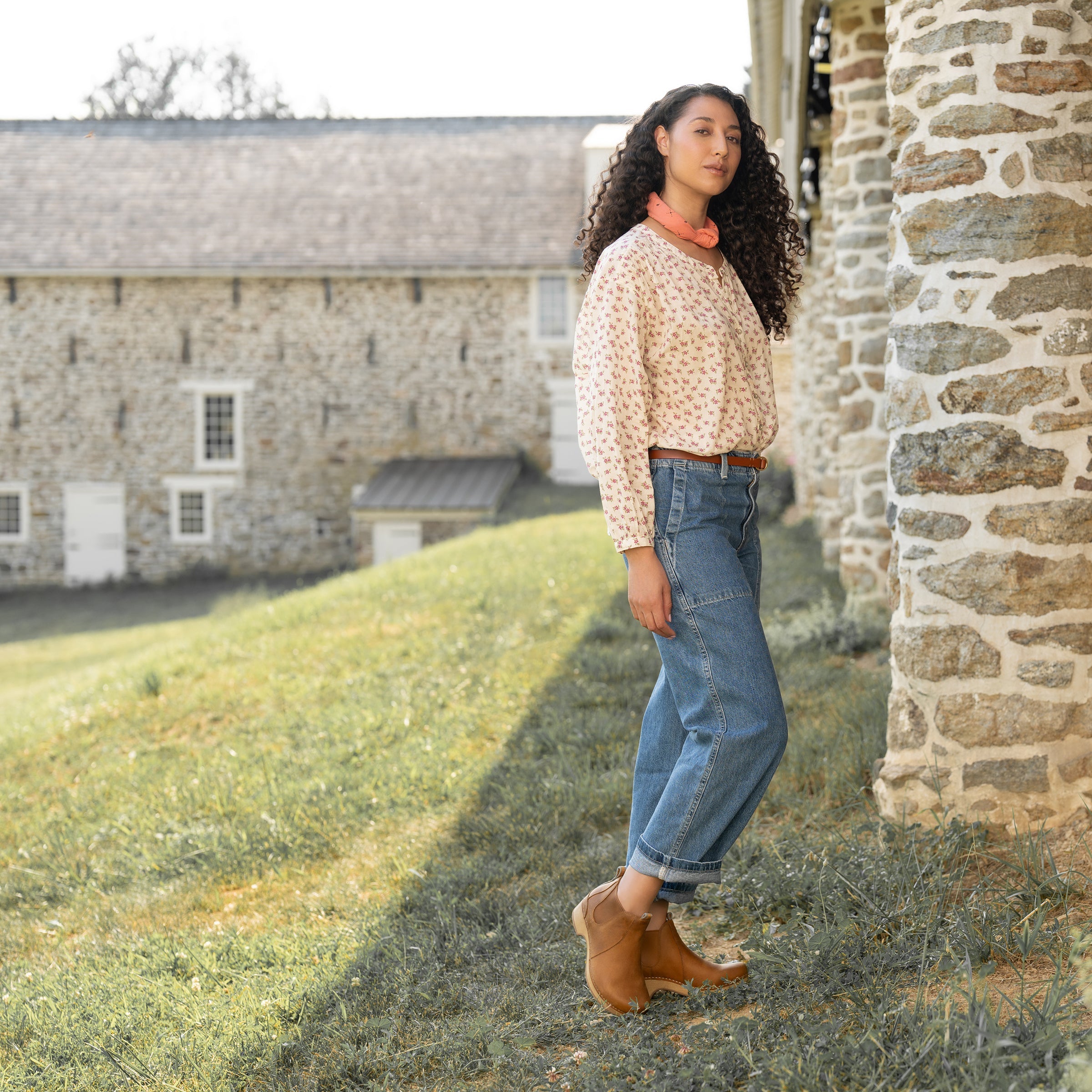 Dansko Becka Tan Oiled Pull Up