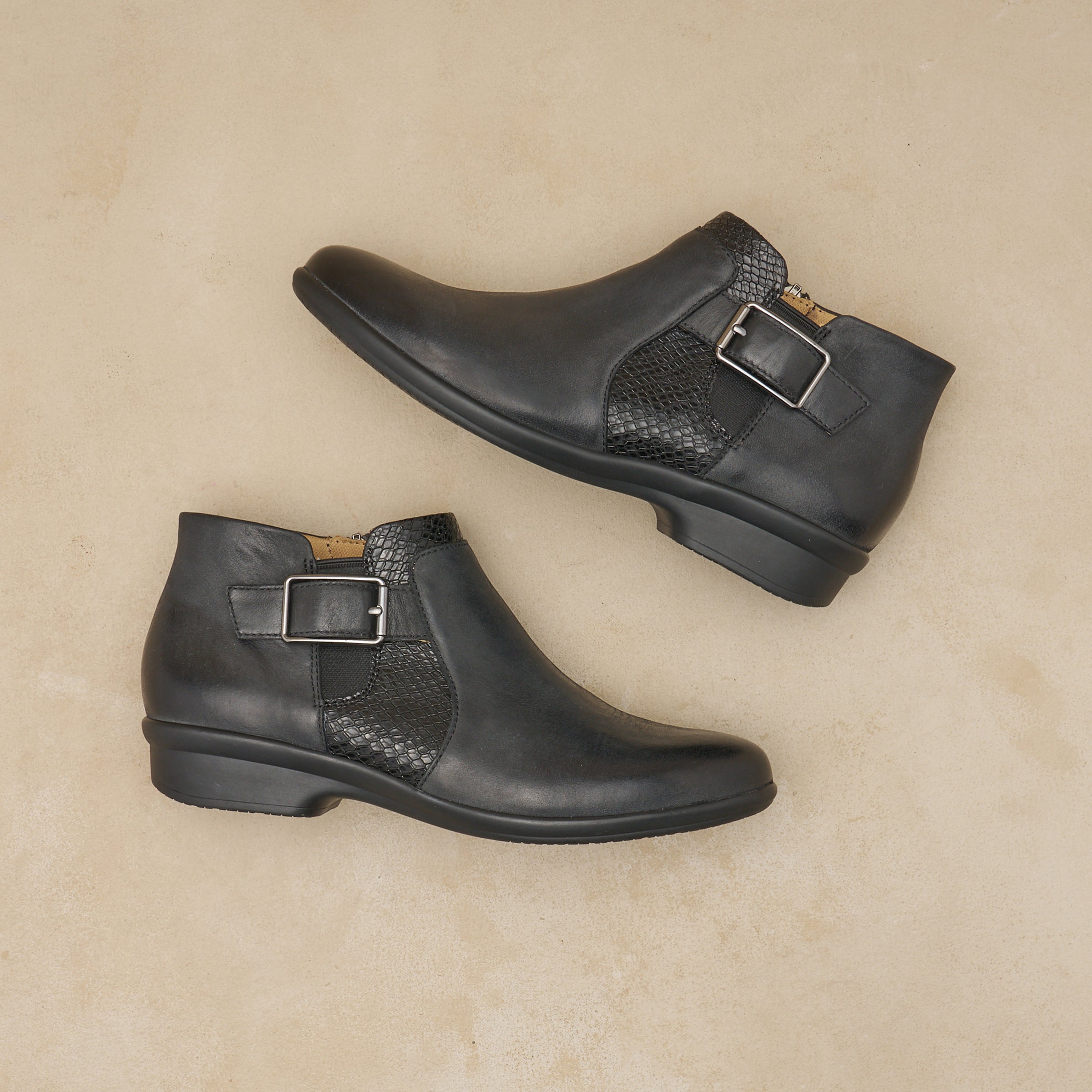 Dansko Carolyn Black Burnished Calf