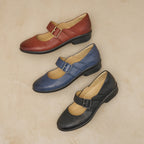 Dansko Collette Navy Burnished Nubuck