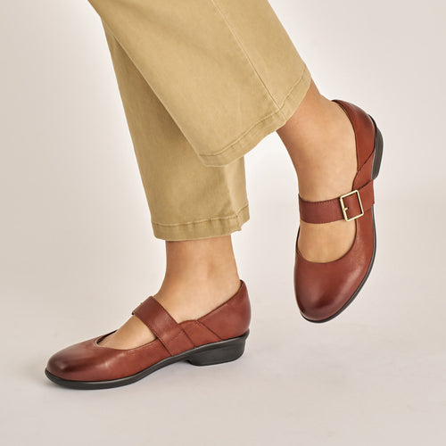 Dansko Collette Russet Burnished Nubuck
