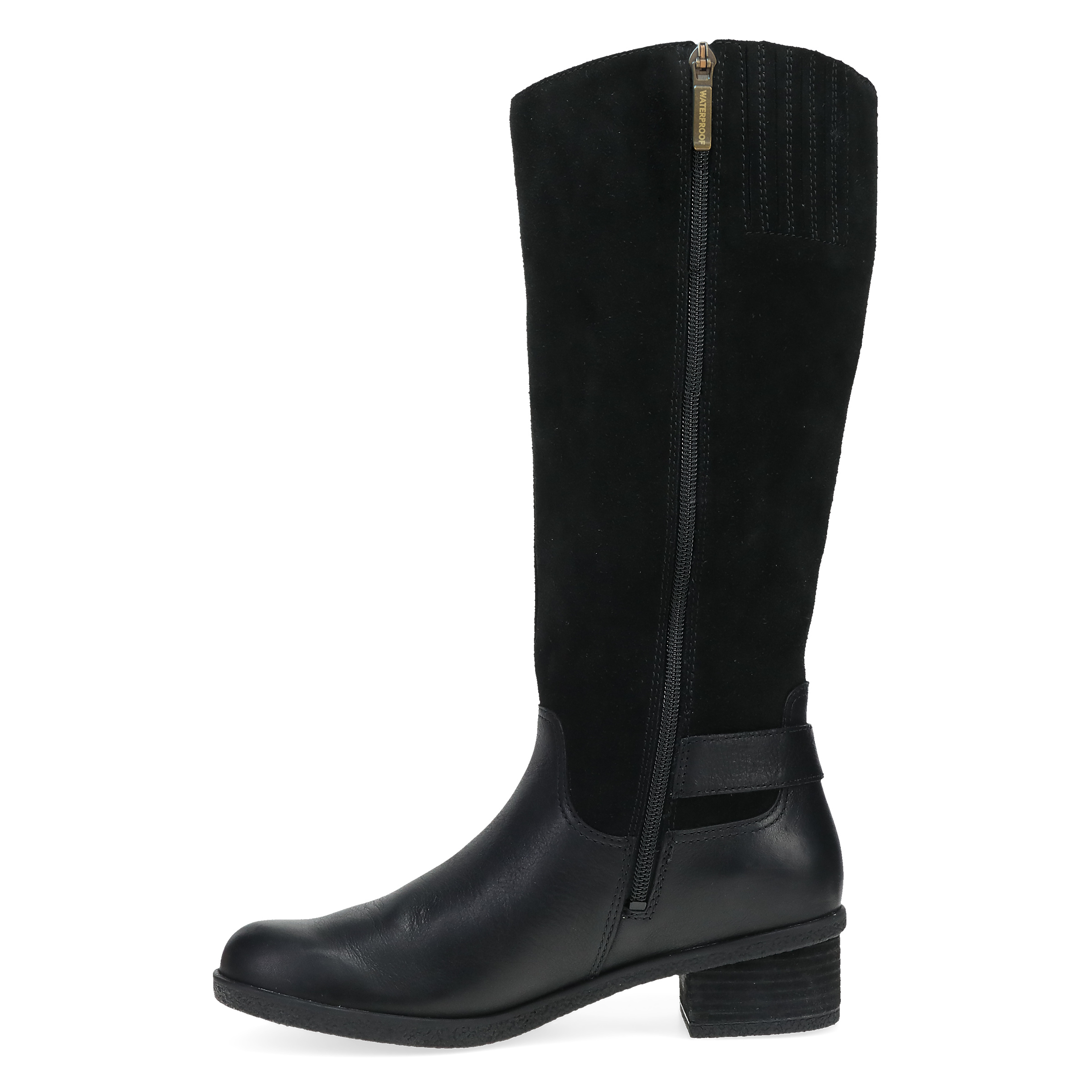 Dansko Dawn Black Waterproof Milled