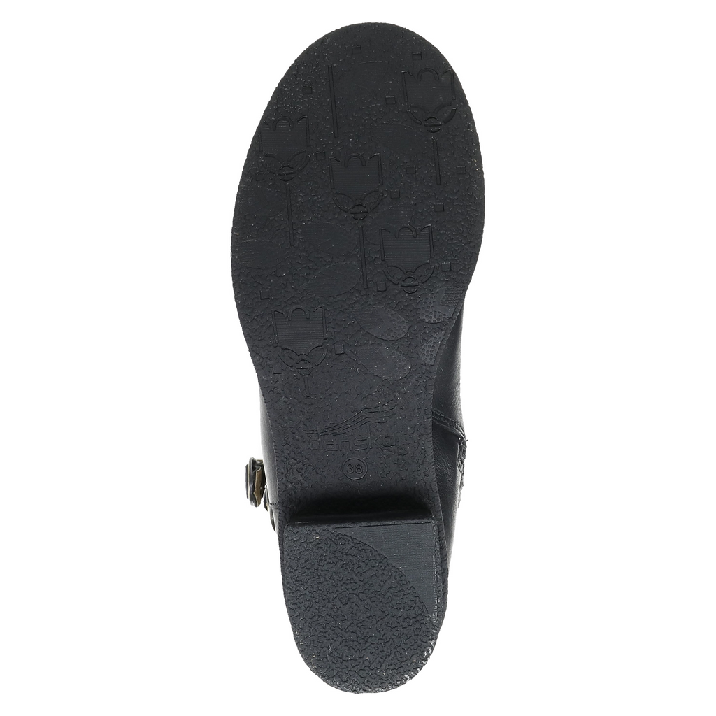 Dansko Dawn Black Waterproof Milled