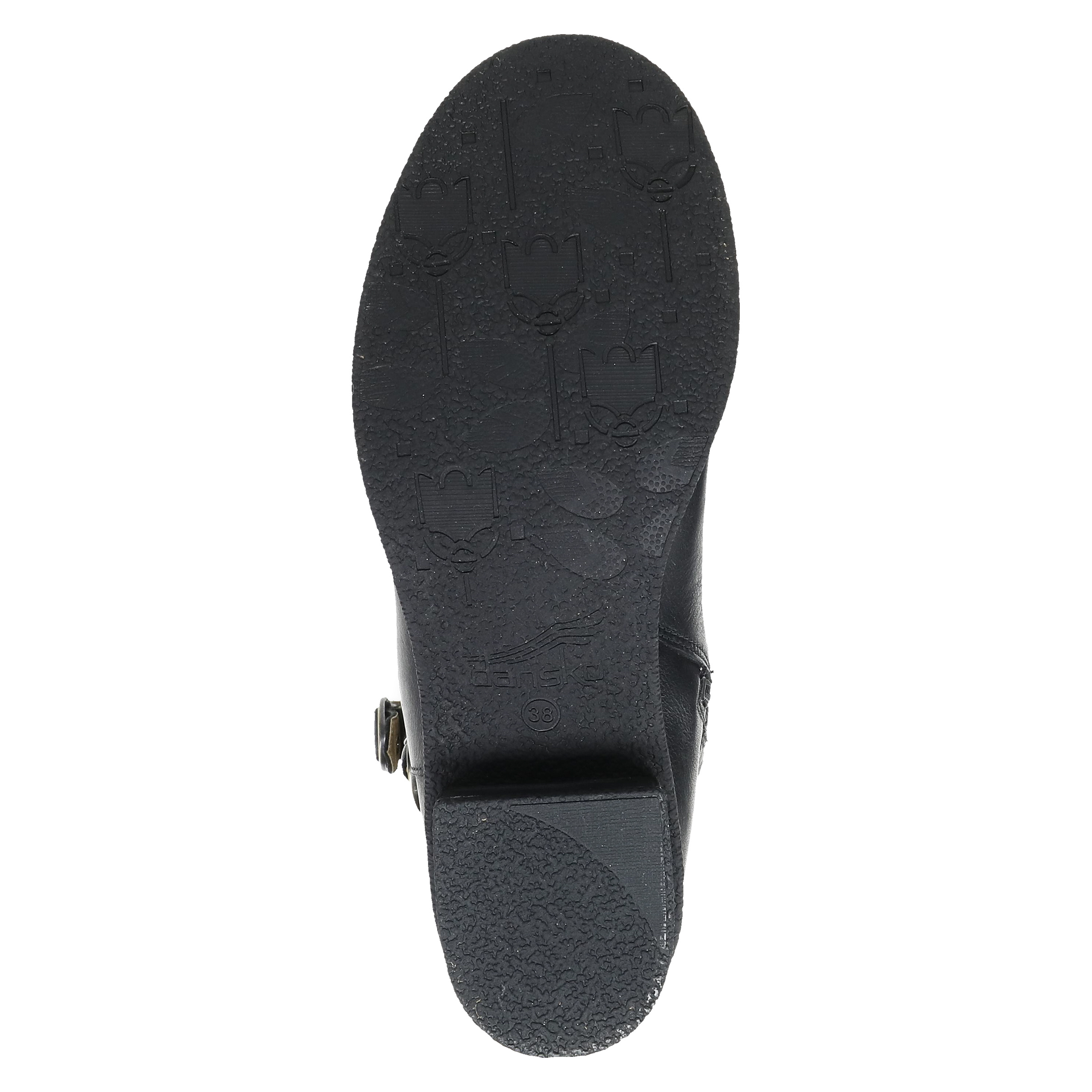 Dansko Dawn Black Waterproof Milled