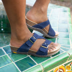  Dayna Navy Suede