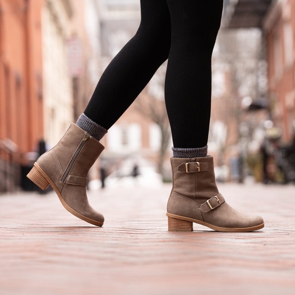 Dansko Delphine Stone Waterproof Nubuck