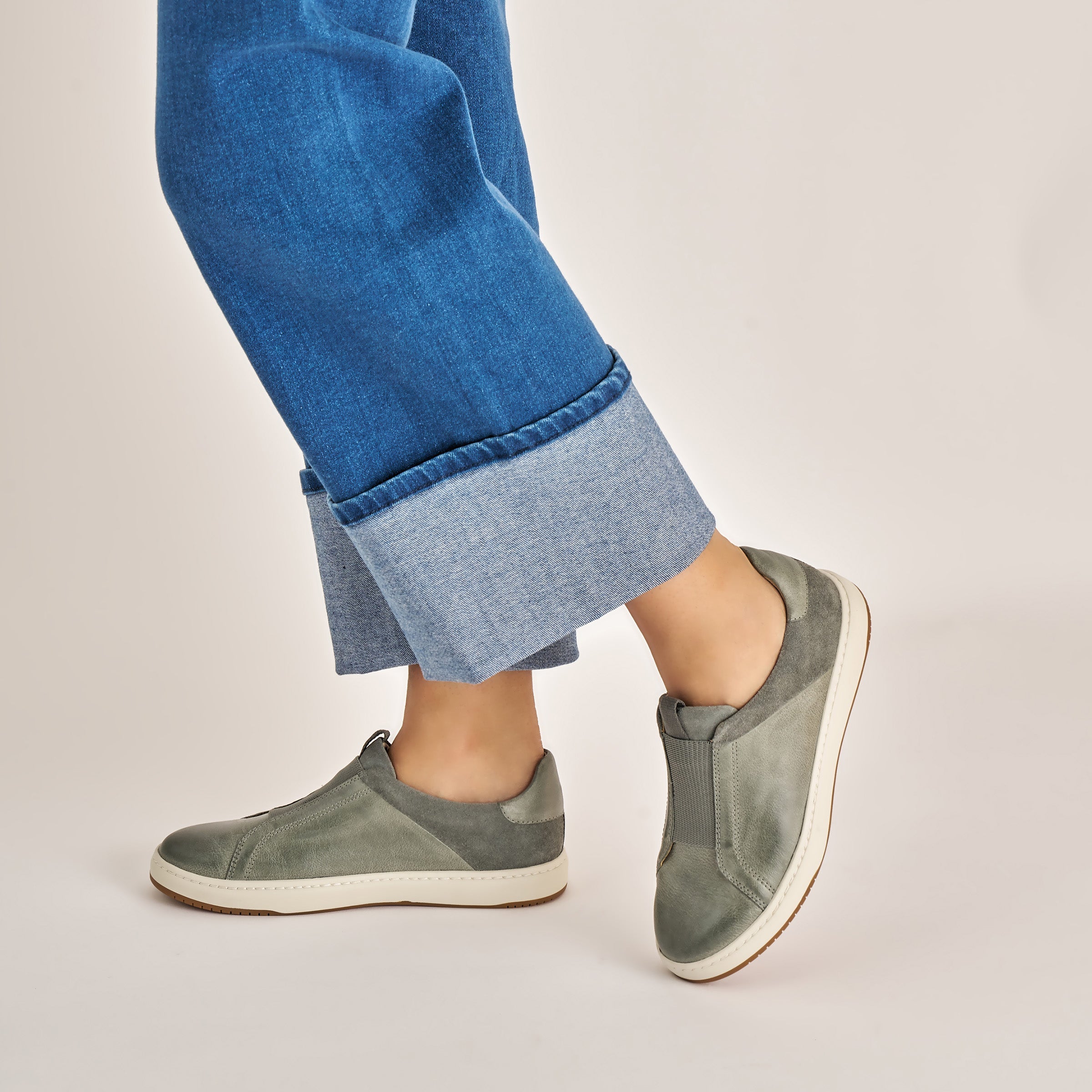 Dansko Jenn Denim Milled Burnished