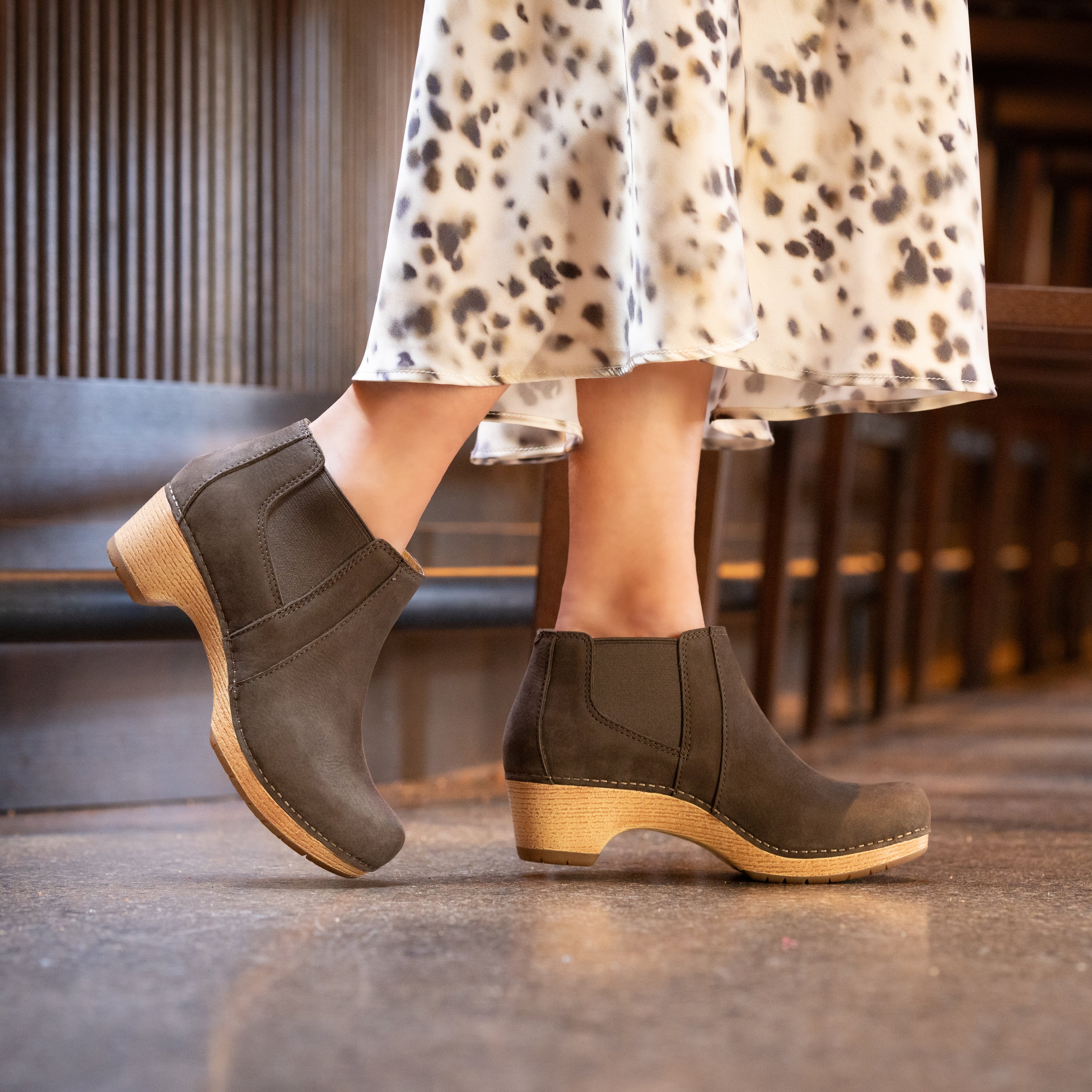 Dansko Lane Mushroom Milled Nubuck