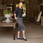  Lea Black Burnished Nappa