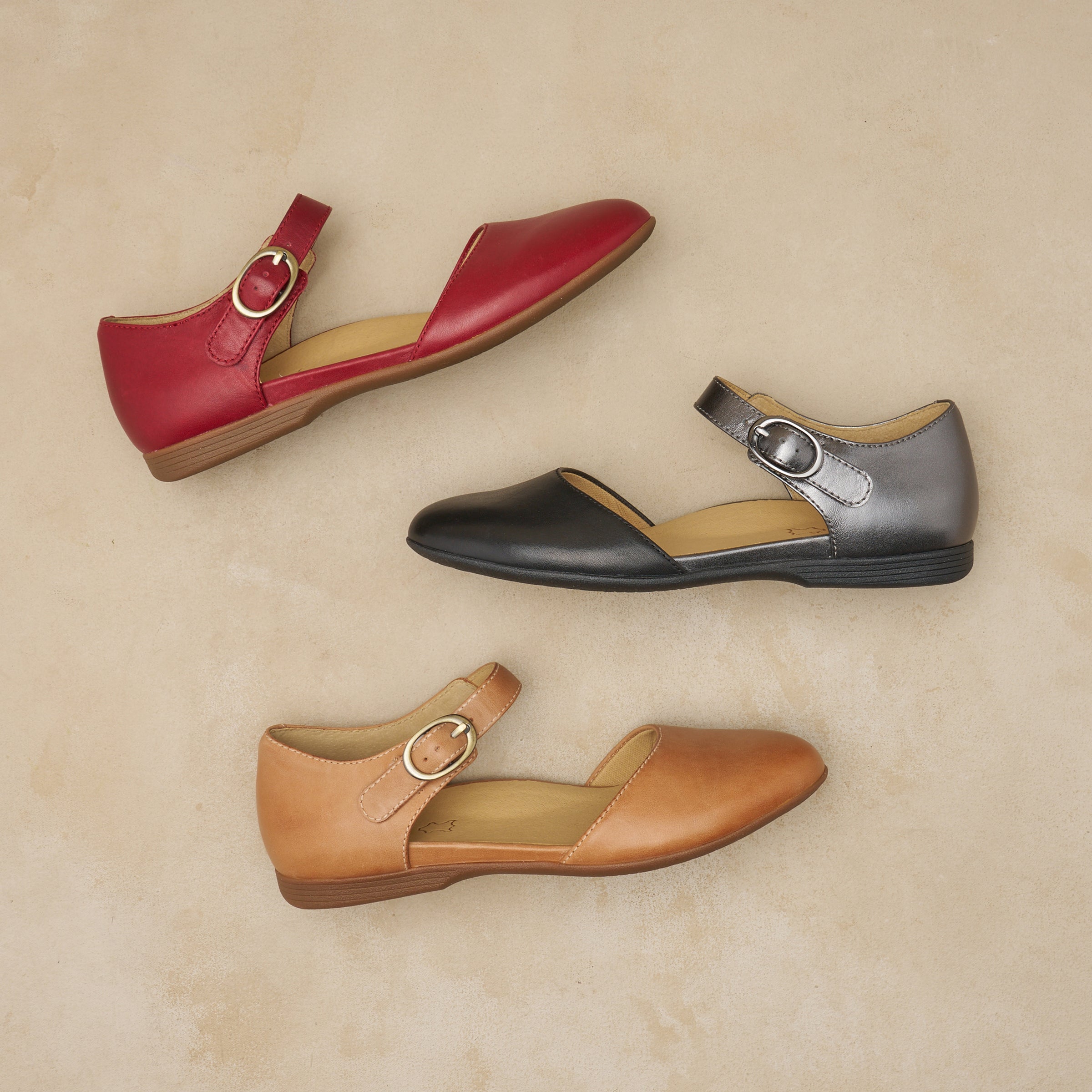 Dansko Liv Tan Burnished Nappa