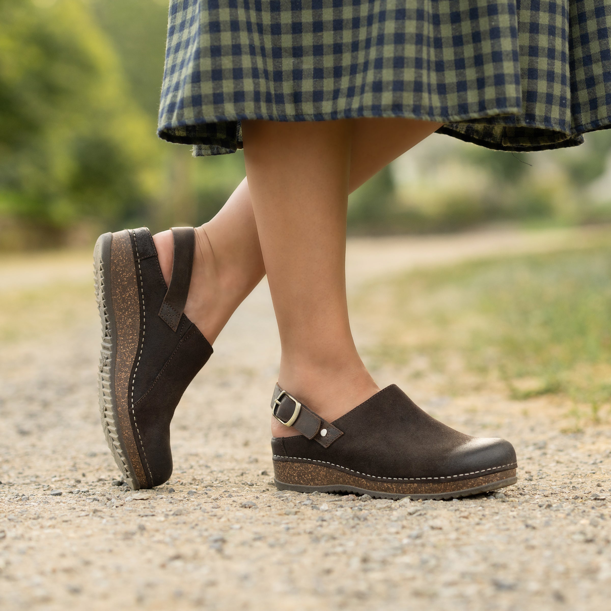  Merrin Chocolate Burnished Suede