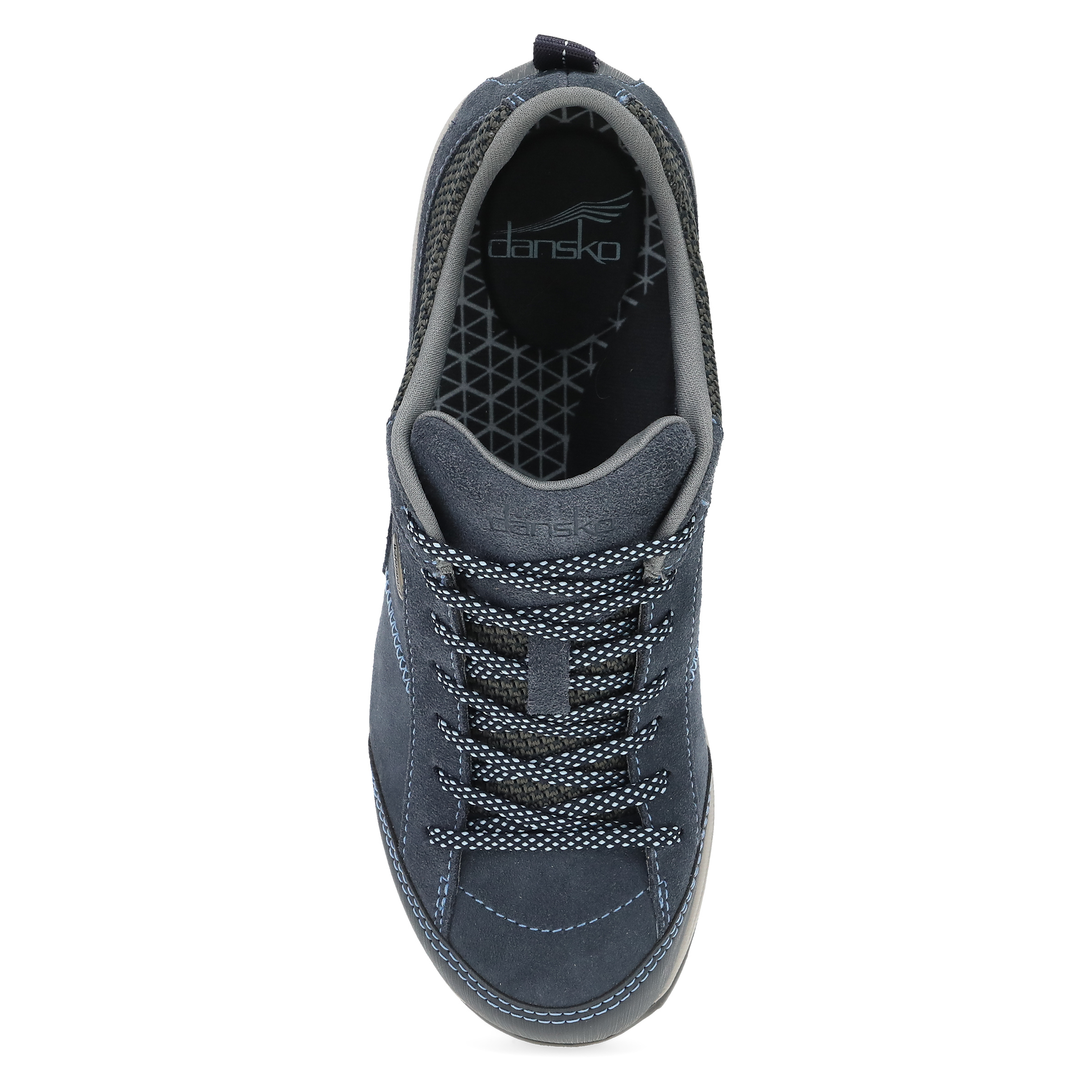 Dansko Paisley Wide Navy Waterproof