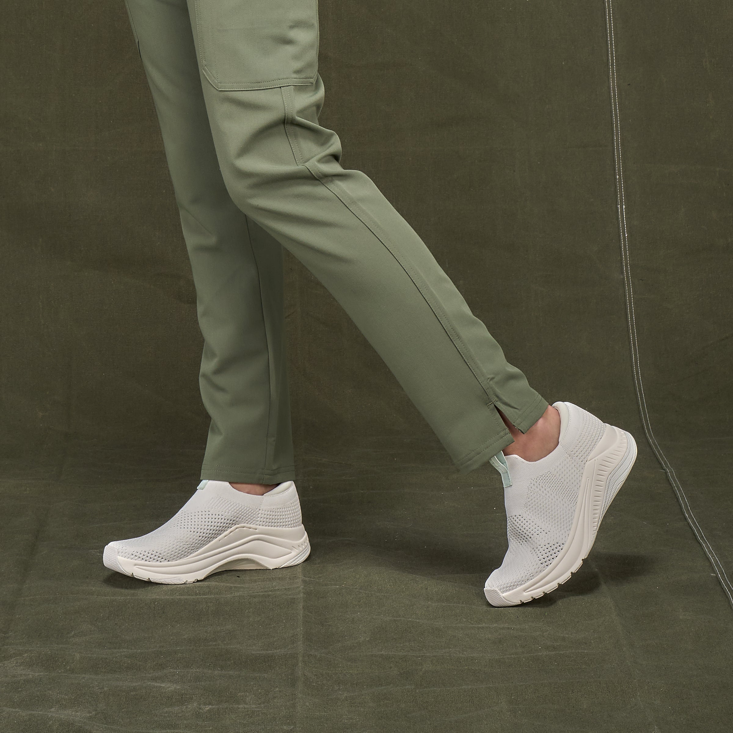  Pep White Knit