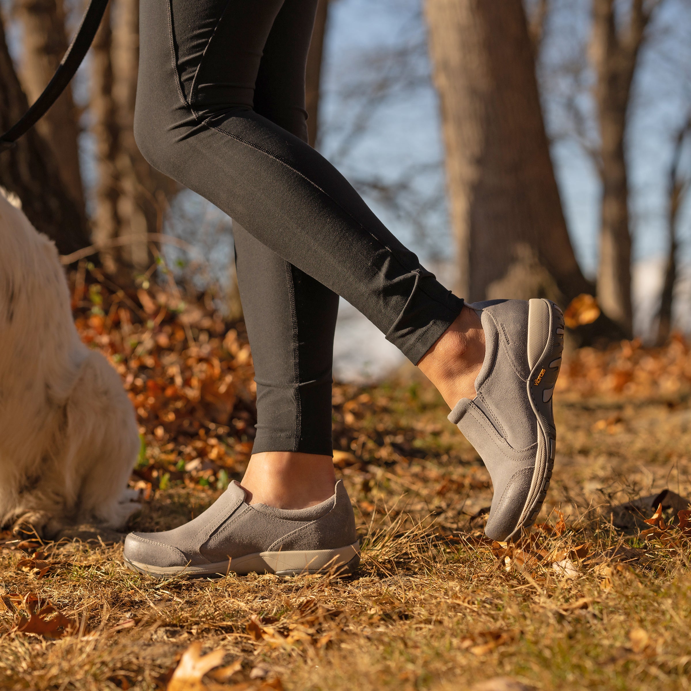 Dansko Pippy Grey Waterproof Burnished Suede