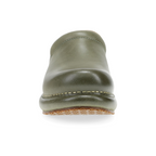 Dansko Platform Pro Green Burnished Nubuck