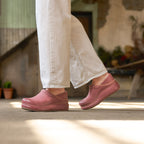 Dansko Platform Pro Rose Burnished Nubuck