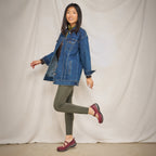 Dansko Primrose Wine Burnished Suede
