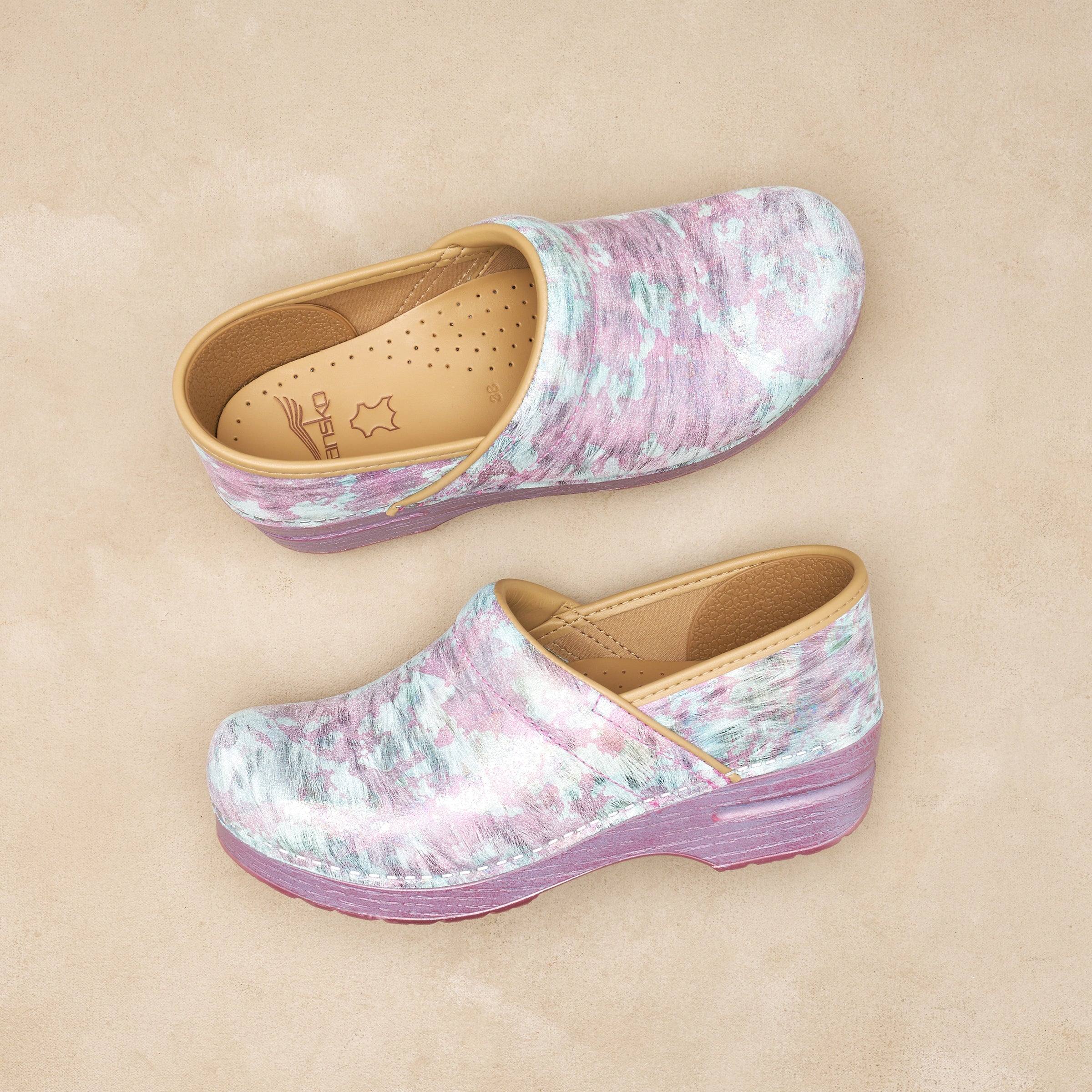 Dansko Wide Pro Candy Sky Iridescent