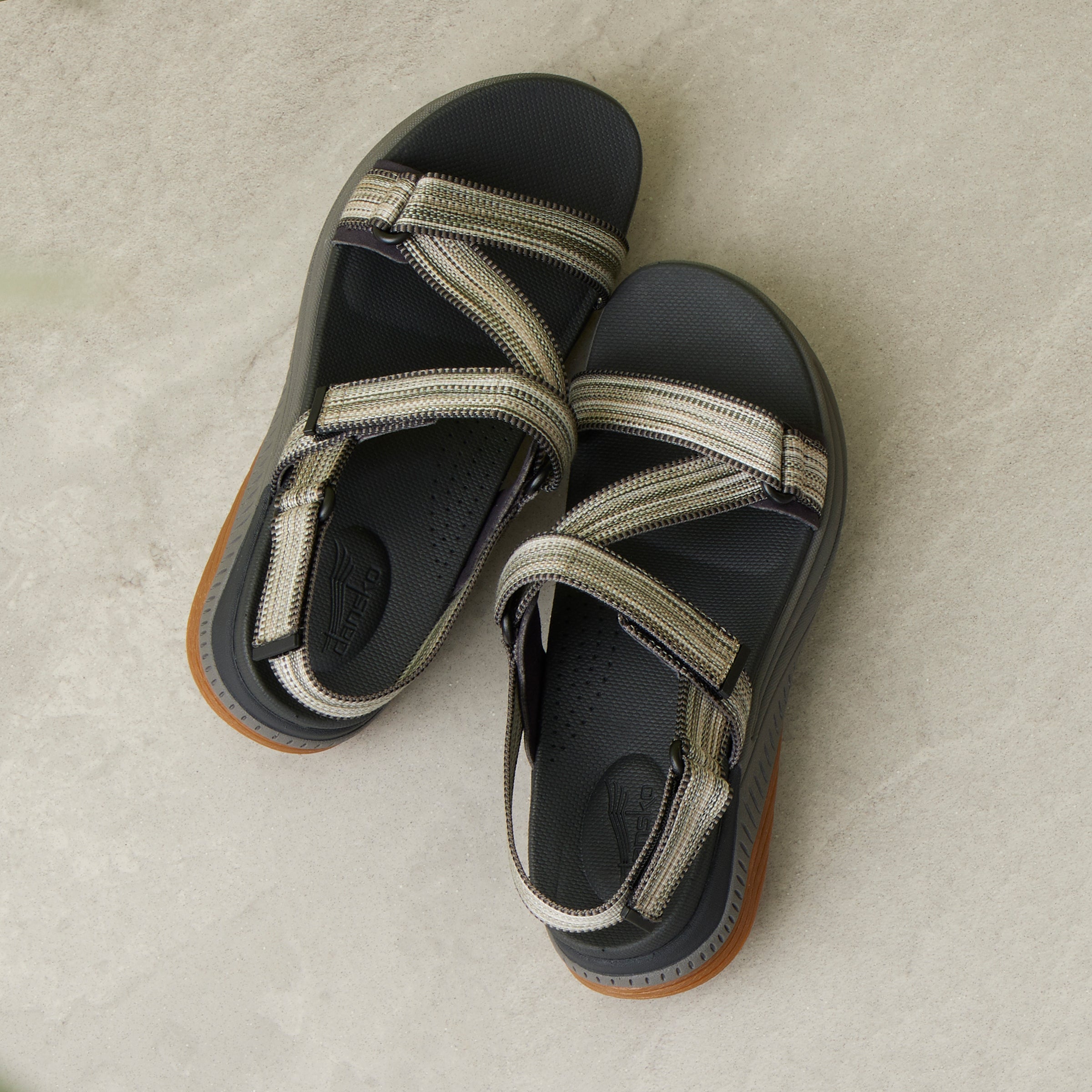 Dansko Rayna Black Multi Webbing