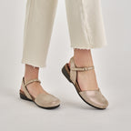 Dansko Rowan Beige Sparkle Suede