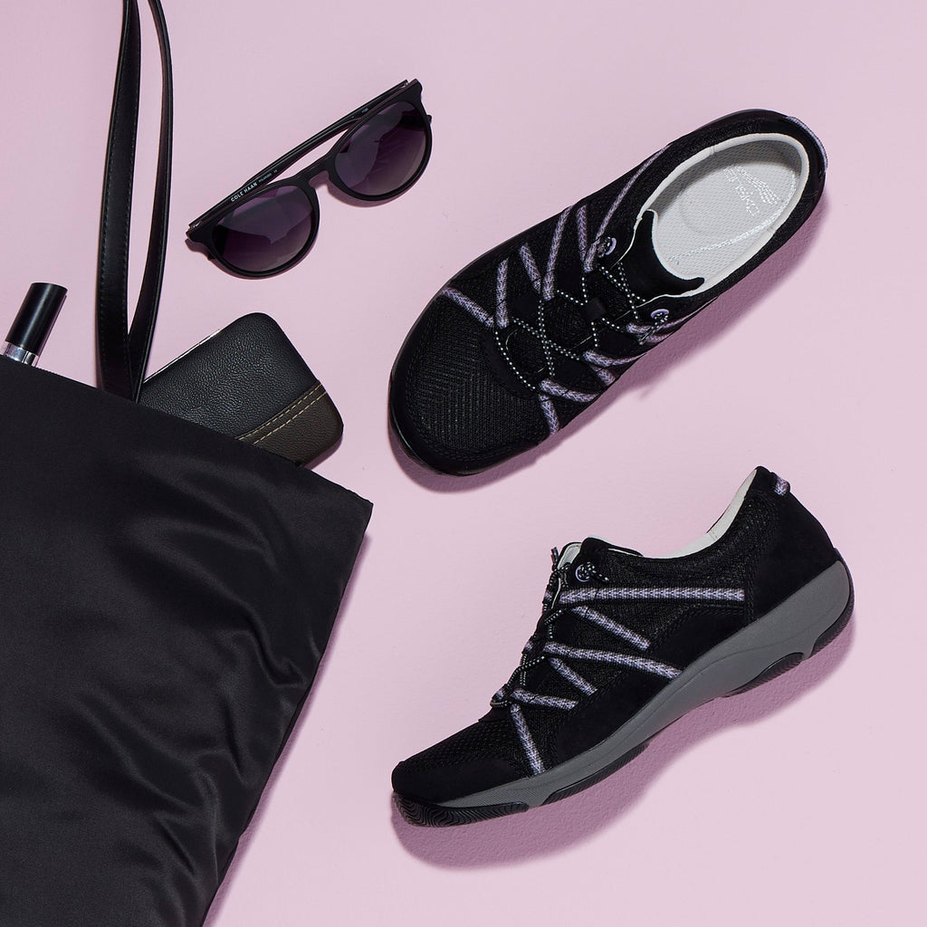 Dansko Harlyn Black Suede