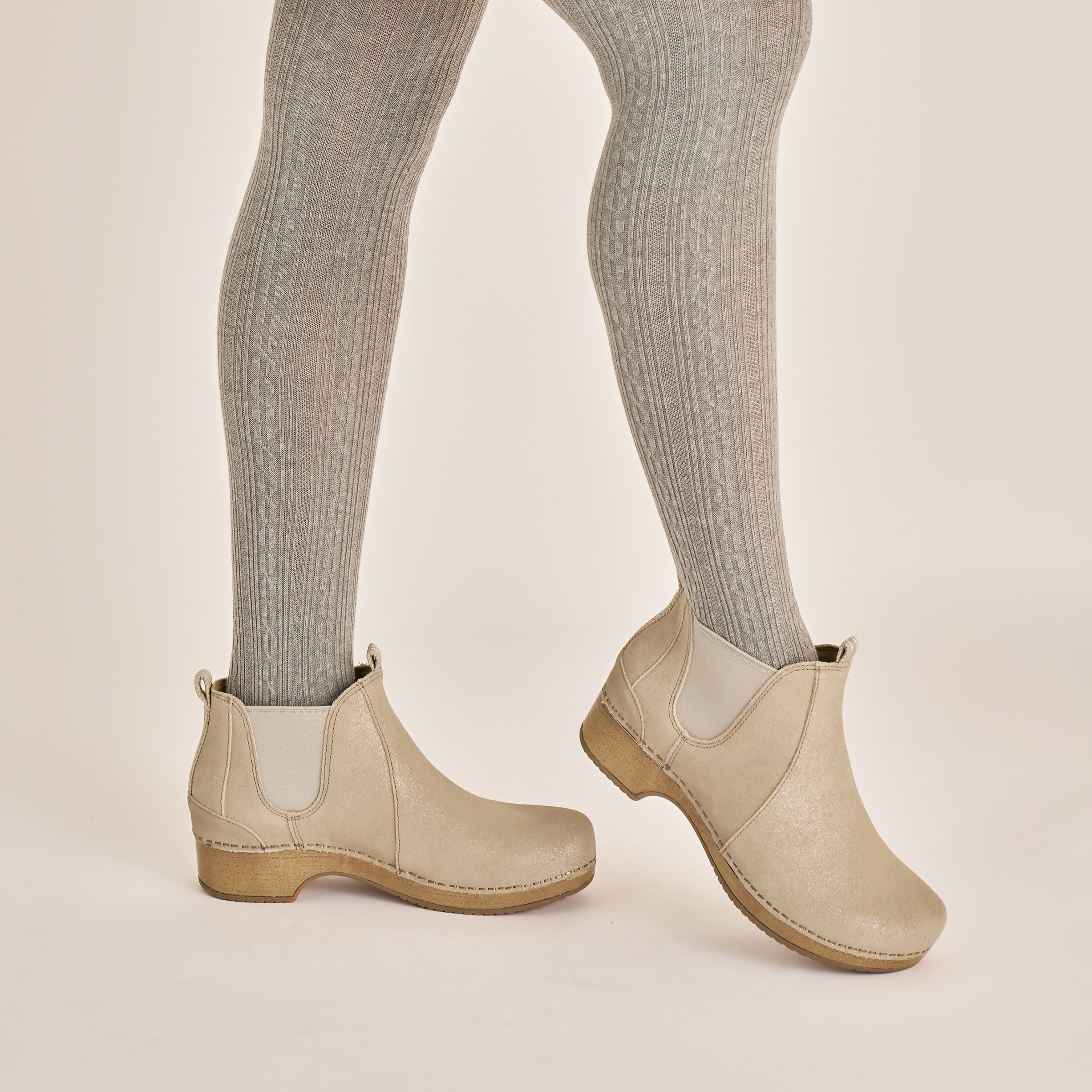 Becka Champagne Suede