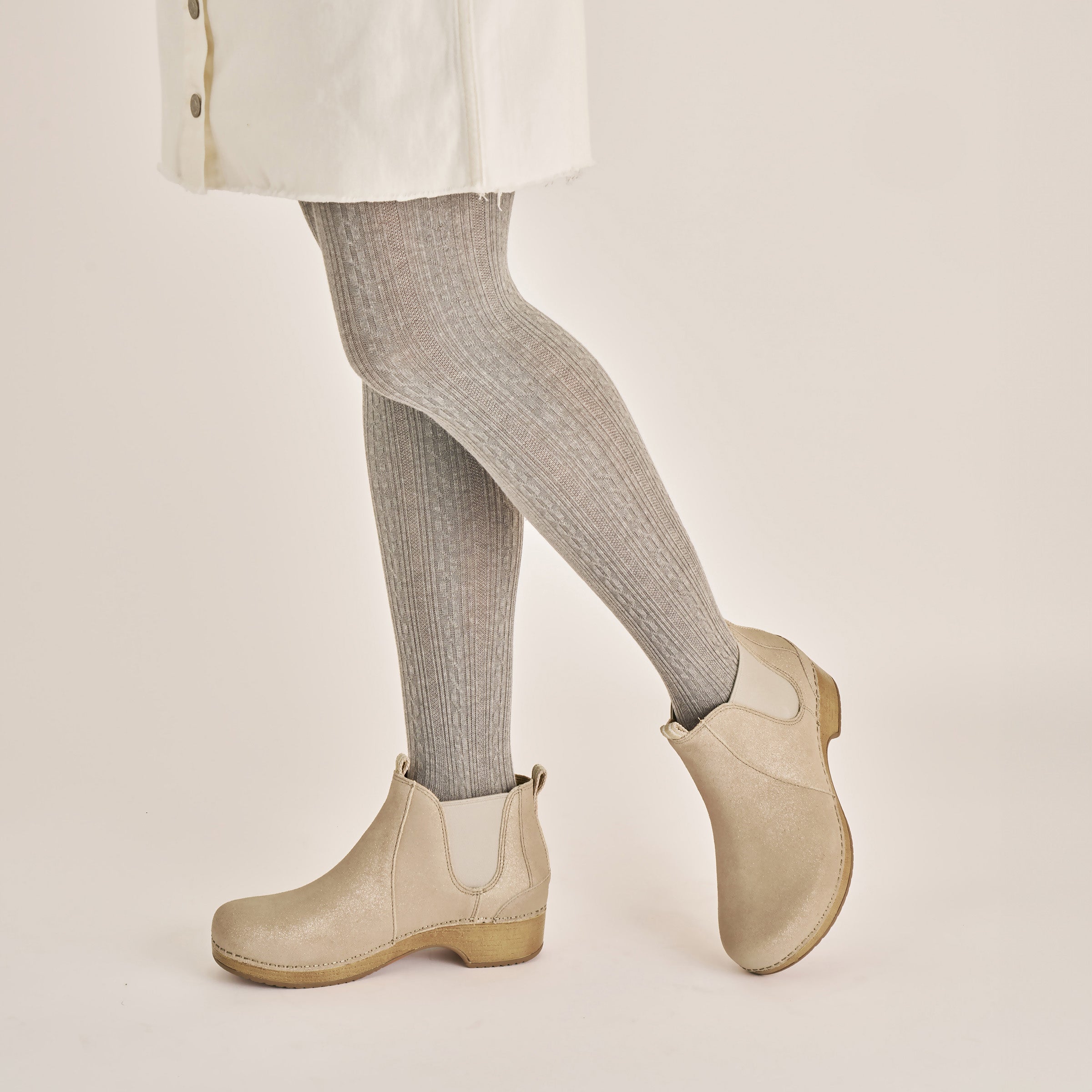  Becka Champagne Suede