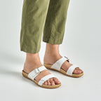 Dansko Justine White Full Grain