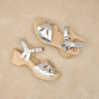 Dansko Season Silver Metallic