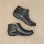Dansko Sherry Black Waxy Burnished