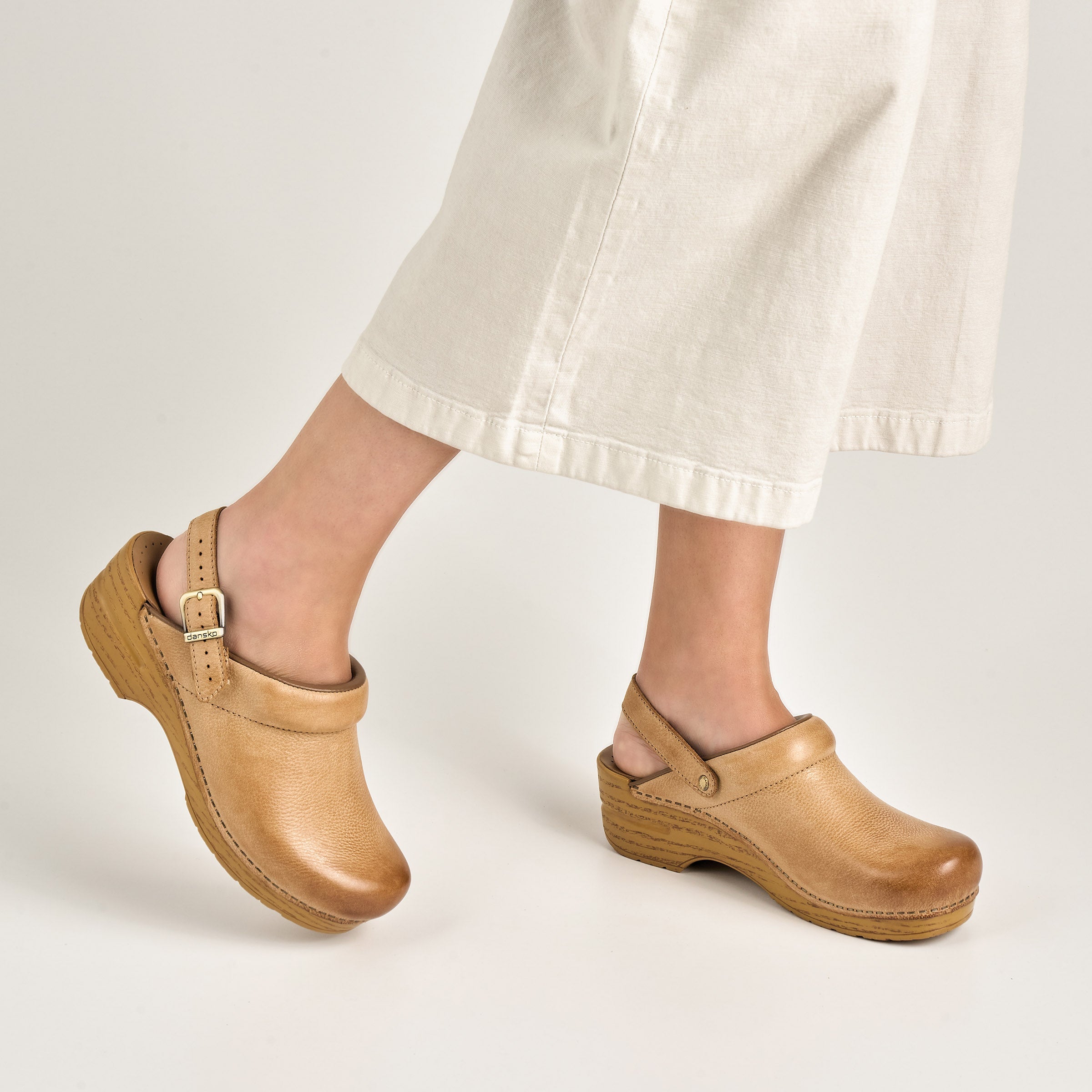 Dansko Ingrid Honey Distressed
