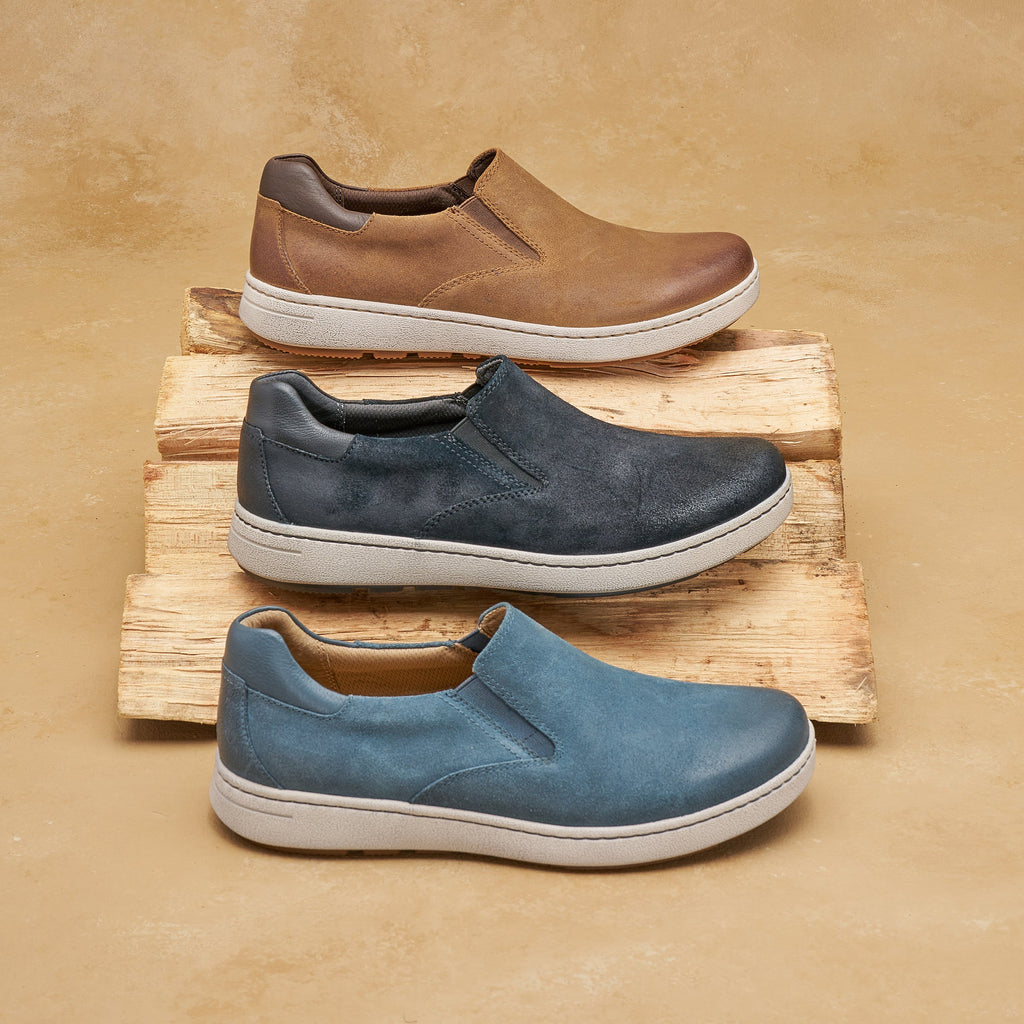  Trent Denim Burnished Suede
