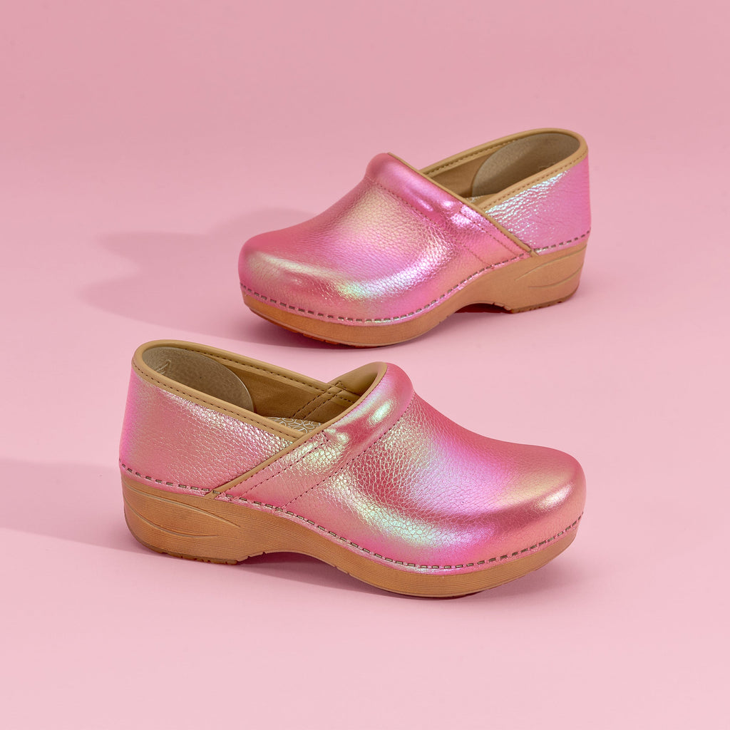 Dansko XP 2.0 Pink Iridescent Leather