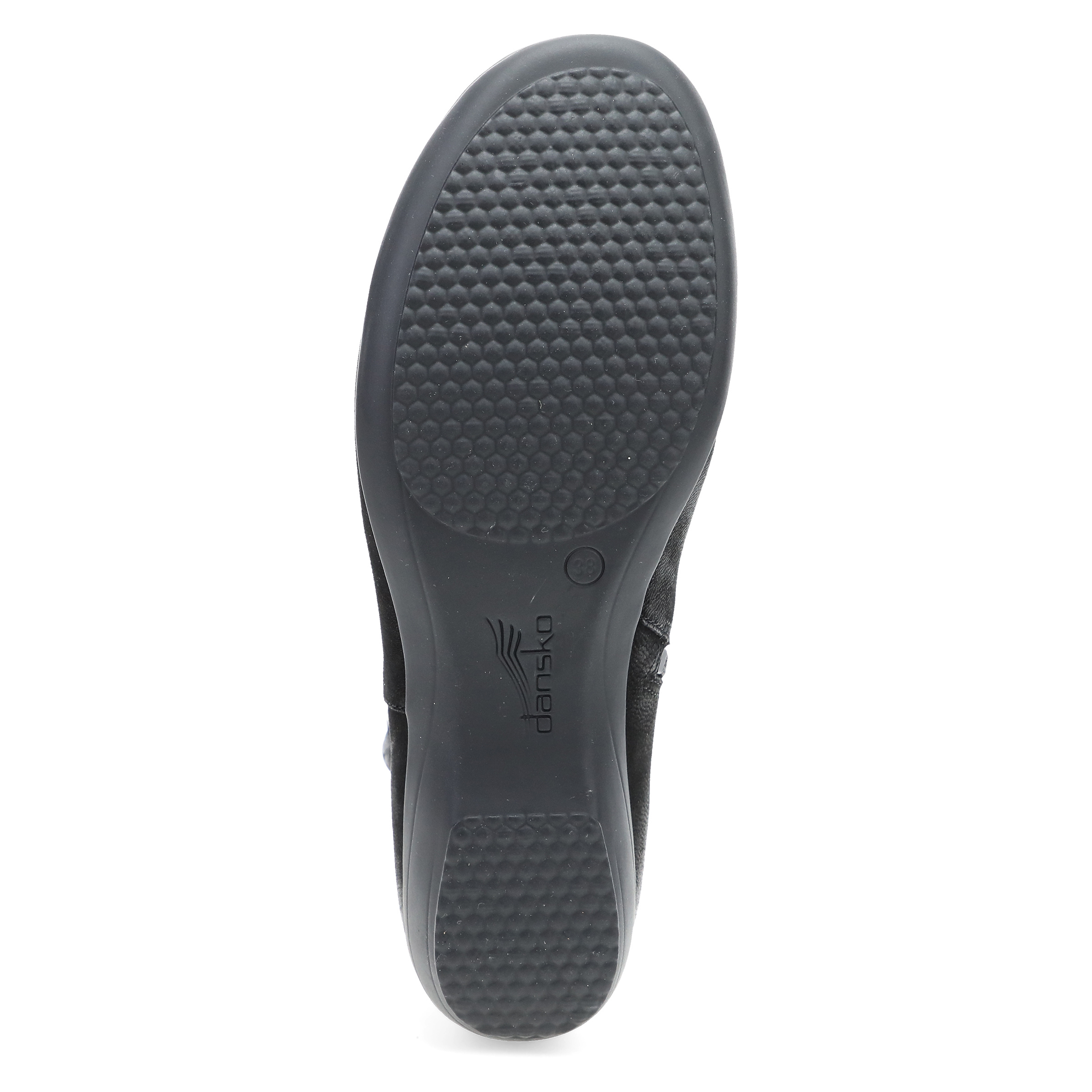 Dansko Fergie Black Burnished Suede